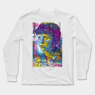 Sylvia Plath - Confessional Poetry Long Sleeve T-Shirt